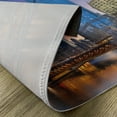 thumbnail image 5 of Ambesonne Landscape Place Mats Set of 4, Chicago River Scenery, Standard Size, Multicolor, 5 of 6