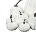 thumbnail image 6 of Desktop Ornament White Pumpkins Pattern 7 Fall Decoration for Home Garden Appeal 7PCS, 6 of 6