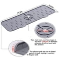thumbnail image 3 of Alfombrilla de silicona para secado de salpicaduras de fregadero de cocina y baño, Protector de goteo para grifo, accesorios de fregadero de uso común en bares, casas rodantes, cocinas, 3 of 5