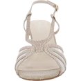 thumbnail image 2 of Touch Ups Womens Clara Glitter Rhinestone Slingback Heels, 2 of 3
