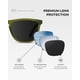 thumbnail image 4 of Anteojos de sol WearMe Pro Wesley con lentes polarizadas para hombre, 4 of 8