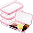 thumbnail image 1 of Funda rígida transparente con cierre, bolsa de plástico, bolsa de maquillaje transparente, 1 of 7