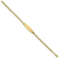 thumbnail image 2 of 14K Yellow Gold bracelet ID Anchor 7 in 7.8 mm 3.5, 2 of 3