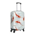thumbnail image 3 of Easygdp Koi Fish Corals,Spring Summer Print Elastic and Washable Suitcase Protective Cover with Hidden Zipper Fits 18-32 inch Luggage -Small, 3 of 9