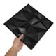 thumbnail image 5 of 6 paneles de pared de PVC negro texturizados 3D para sala de estar, decoración de pared autoadhesiva para el hogar, la oficina, el hotel y el dormitorio, 5 of 7