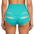 thumbnail image 6 of FNFYFH Cut Out Yoga Shorts for Women Booty Butt Lifting Scrunch Shorts High Waisted Workout Gym Active Hot Pants, 6 of 7