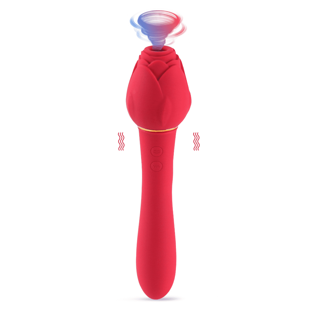 Waterproof Clitoral Sucking Dildo Vibrator, Clit Sucker Vibrating Clitoris G-spot Stimulating Adult Toys Sex Clit Stimulation Clitoral for Female Women