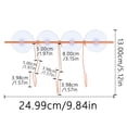 thumbnail image 1 of Leodye 1PCS Hummingbird Feeder Hook , for Garden and Patio Use -9.84*5.12IN, 1 of 3