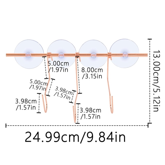 Leodye 1PCS Hummingbird Feeder Hook , for Garden and Patio Use -9.84*5.12IN