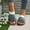Green, variant on Women's Slide Sandals Color Block Three Strap Comfortable Open Toe Flat Casual 2026 Summer Slip On Fashion Shoes Watermelon Red 42(US-9)