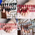 thumbnail image 1 of 24 unids/set cubierta completa mate puntas de uñas postizas extensión de uñas postizas para uñas postizas, 1 of 4