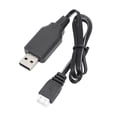 thumbnail image 1 of Remote Control Car Charger Cable, Li Ion Battery USB Charger Cable Overcharge Guard 7.4V 1000mA XH 3 Pin Plug  for 18301 18302 18303 18304 1:18 RC Cars, 1 of 7