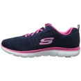 thumbnail image 2 of Skechers Women's Flex Appeal 2.0 Fashion Sneaker, Navy Pink, 7 M US, 2 of 7