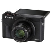 Canon PowerShot G7 X Mark III Digital Camera (Black) with 2 Pieces 64GB Memory Card + Case + Tripod + ZeeTech Professional Bundle (International Version)