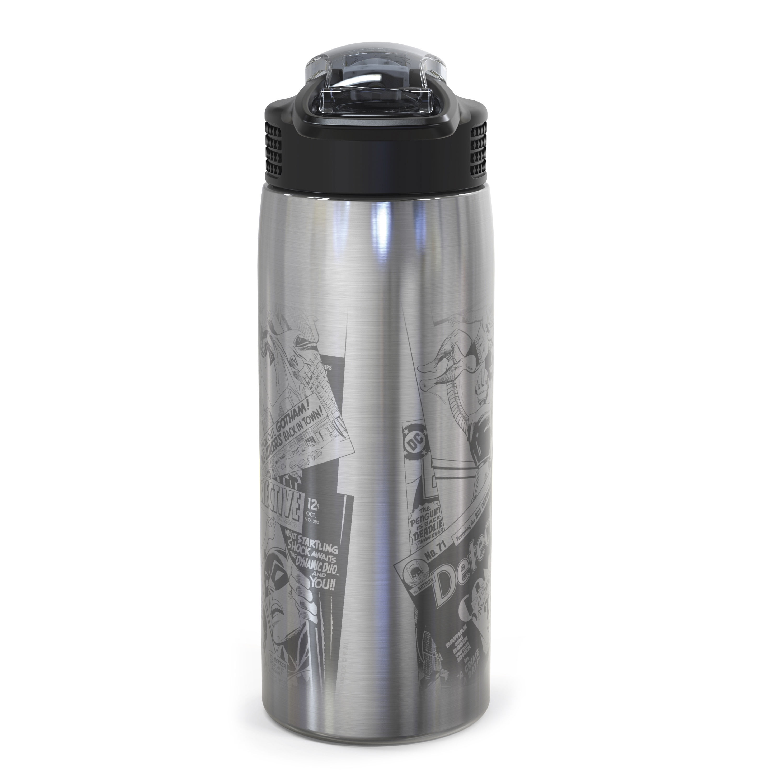 Silver Buffalo Spider-Man Beyond Amazing Stainless Steel Water  Bottle With Twist Lid, 42 Ounces : Everything Else