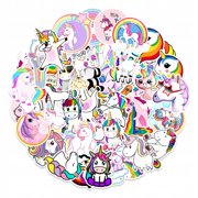 100Pcs Unicorncute Cartoon Personality Lok5890