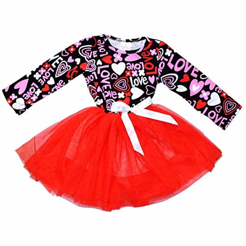 girls valentines dress