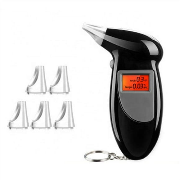 Professional Digital Alcohol Breath Tester Breathalyzer Analyzer Detector Breathalizer Breathalyser Device LCD Display ,Diversified and Thoughtful
