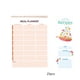 thumbnail image 2 of Xihbxyly Planificador de Comidas Magnético, 52 Hojas Sin Fecha, Lista de La Compra Desprendible, 25 Tarjetas de Recetas, Planificación Semanal de Comidas, Cocina Organizada, Compras Fáciles, Tamaño 2, 2 of 7