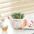 thumbnail image 6 of Chicken Planter Pot Animal Flower Pots for Outdoor Garden Decor, Easter Planters for Succulents Lawn Patio Centerpiece Ornament Statue, 6 of 6