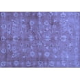 thumbnail image 1 of Ahgly Company Indoor Rectangle Abstract Blue Contemporary Area Rugs, 7' x 9', 1 of 4