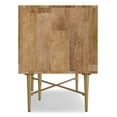 thumbnail image 4 of Simpli Home Simpli Home Fallon SOLID MANGO WOOD 60 inch Wide Contemporary TV Media Stand in Natural For TVs up to 65 inches, 4 of 10