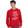 thumbnail image 5 of San Juan Puerto Rico Chill Vintage Long Sleeve TShirt Men Women Brisco Brands M, 5 of 5