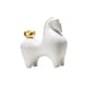 thumbnail image 1 of Figura de caballo de cerámica Colección de figuras de animales Figura china para entrada Blanco, 1 of 9