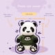 thumbnail image 2 of Peluche en Forma de Osito Panda con Suéter Color Verde, 2 of 4
