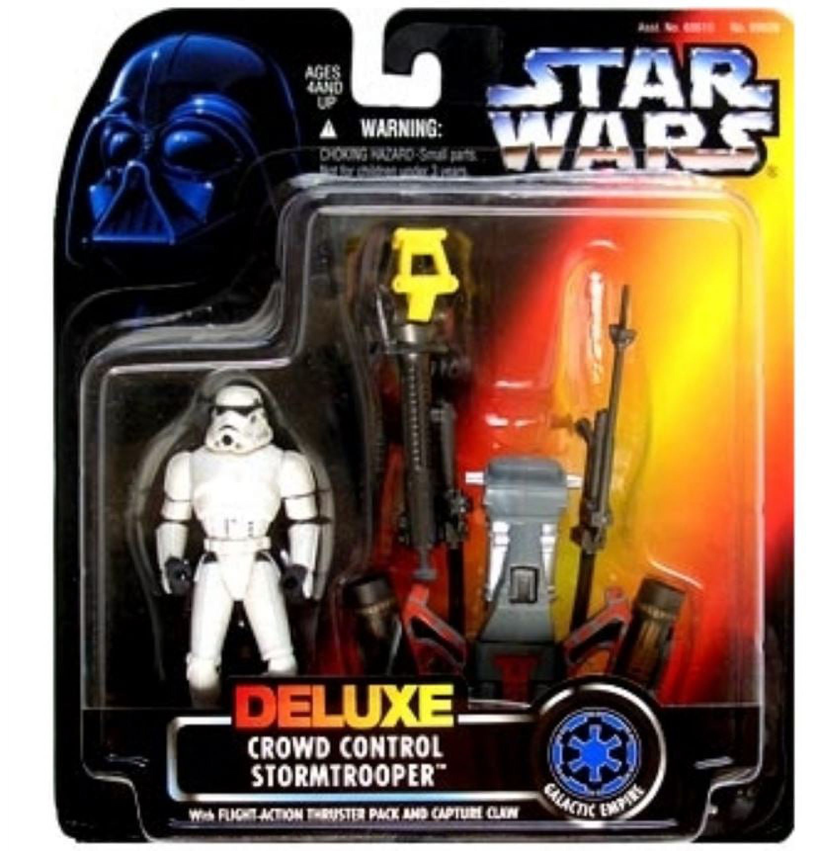 Star Wars Deluxe Crowd Control Stormtrooper figure - Walmart.com