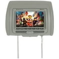 thumbnail image 3 of Rockville RVD721-GR 7” Gray Dual DVD/USB/HDMI Car Headrest Monitors+Headphones, 3 of 8