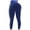 Blue, variant on IROINNID Women's Pants Skinny Solid Color Scrunch Butt Lifting Workout Textured High Waist Cellulite Compression Yoga Pants Tights Legging