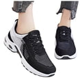 thumbnail image 2 of Womens Sneakers Air Cushion Running Shoes Lightweight Tennis Walking Shoes Mesh Breathable Gym Work Fashion Sneakers Athletic Comfortable Casual, 2 of 5