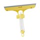 thumbnail image 3 of Limpiador de ventanas con escobilla de goma, limpiador de puertas de vidrio, limpiador de mano multiusos, portátil Amarillo, 3 of 9