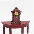 thumbnail image 4 of Soimiss Pendulum Clock Brown Wood Vintage Style Decoration 1Set for Miniature Scenes, 4 of 8