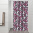 thumbnail image 2 of Pink Breast Cancer Shower Curtain 36"x72" ,Bathroom Decorative Shower Curtains Set with 12 Hooks,Modern Waterproof Washable Shower Curtain, 2 of 6