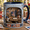 Black, variant on Personalized Patriotic Painter Ceramic Coffee Mugs Art Studio Gift Independence Day 11 oz 15 oz