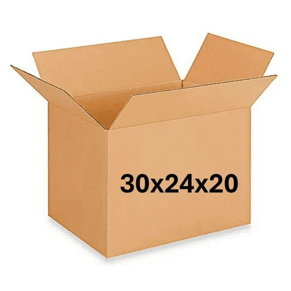 30x24x20 (200 lb strength) | SINGLE CARDBOARD BOX