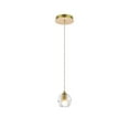 thumbnail image 1 of Elegant Lighting 3505D6G Eren 1 Ceiling Light with Pendant Lamp, Gold, 1 of 2