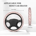 thumbnail image 3 of Balery Bow With Sugar Skull Fundas elásticas antideslizantes para volante, funda protectora universal para hombre y mujer, 15 pulgadas, accesorios para coche., 3 of 6