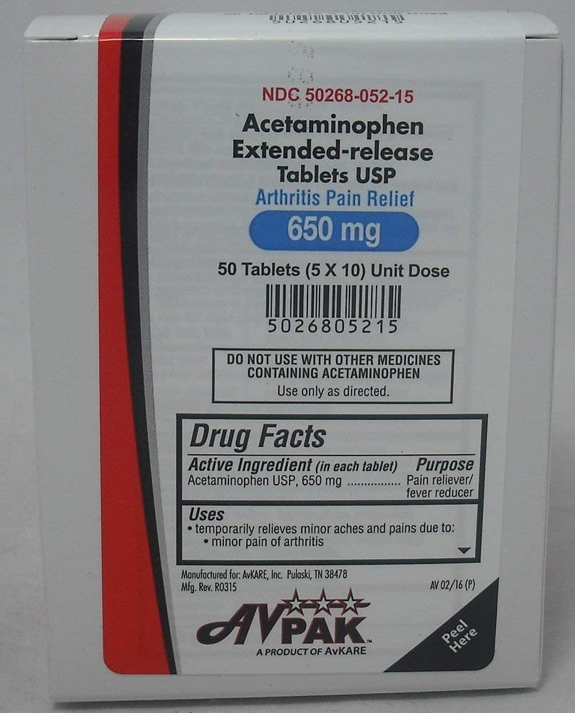 tylenol er tylenol er