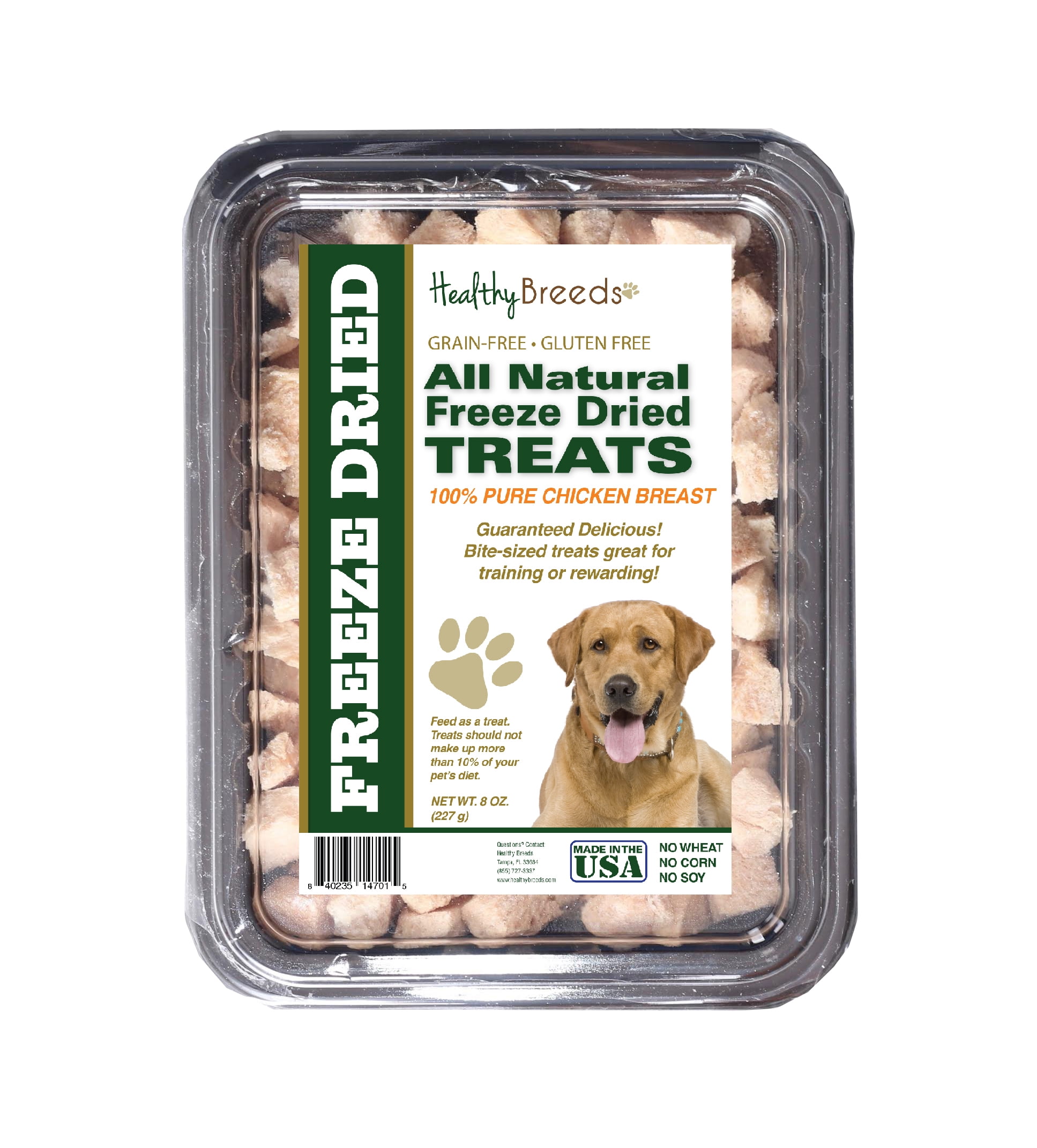 Healthy Breeds Labrador Retriever All Natural Freeze Dried Dog Treats