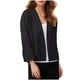 thumbnail image 1 of Cárdigan de mujer, blusa informal, cárdigan suave y holgado, suéter de punto, tops cortos, abrigo para mujer, 1 of 5