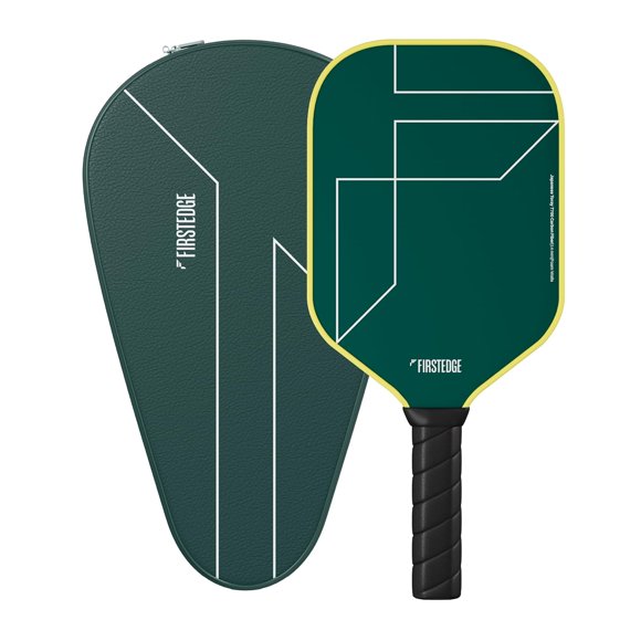 Japanese Toray T700 Carbon Fibre Thermoformed Pickleball Paddle - Carbon Abrasive Surface & Wide Sweet Spot Racket With Cover