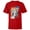 Red, variant on Disney Pixar Lightyear Armadillo Property of Star Command - Short Sleeve T-Shirt for Kids - Customized-White