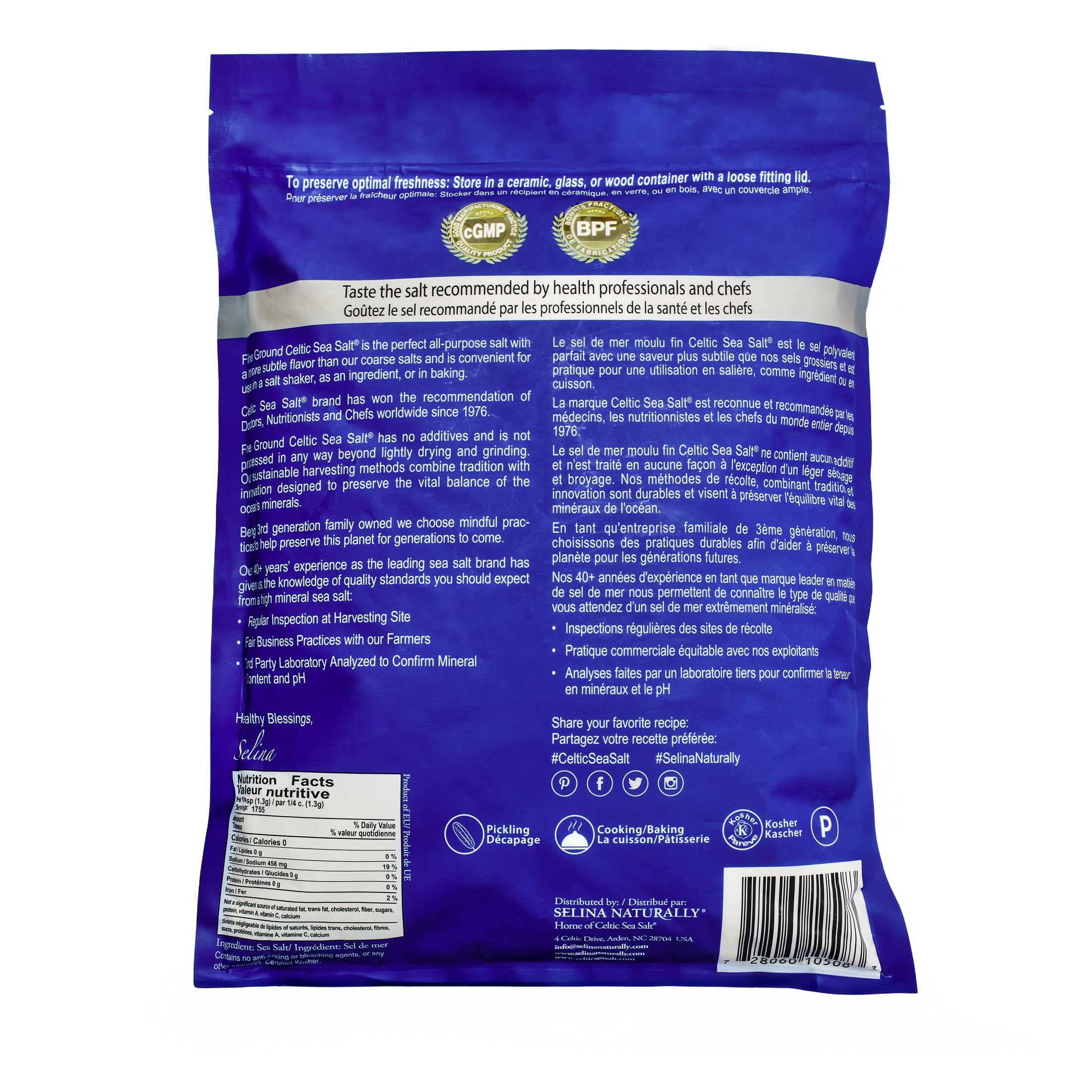 Celtic Fine Ground™ 5lb Resealable Bag