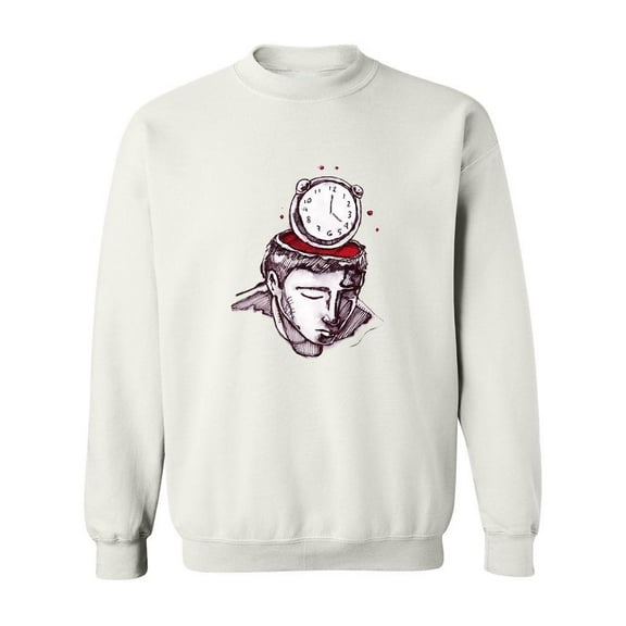 As Time Goes By Design Sweatshirt Men -Image by Shutterstock, Male 4X-Large