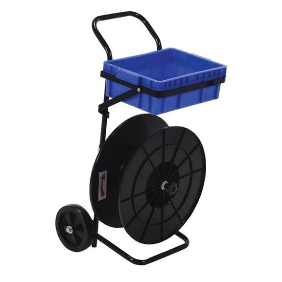 VESTIL STRAP-PS-P Strapping Cart, 20"L x 18-1/2"W x 38"H