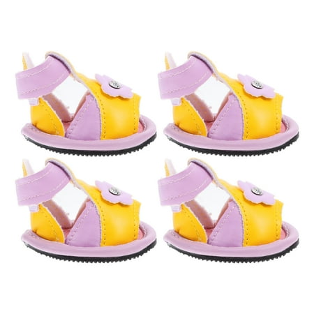 Worgeous Dog Booties Foot Cleaner Cute Shoes Summer Sandals Paw Protectors