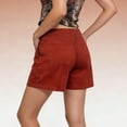 thumbnail image 6 of Denim Shorts Women Summer Casual Straight Fit Stretchy Jean Shorts with Pockets Fashion Clothing, 6 of 8